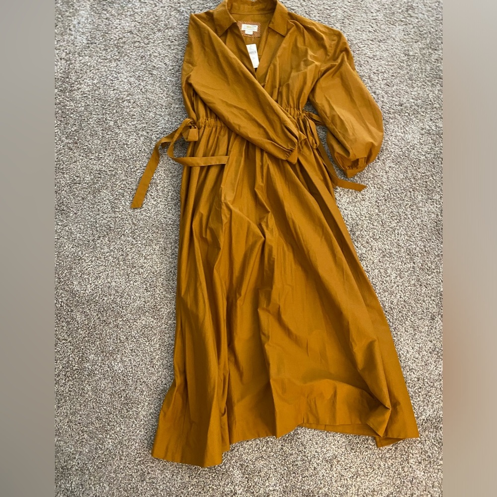 Anthropologie - Maeve - Shirt dress with ties - LP - NWT